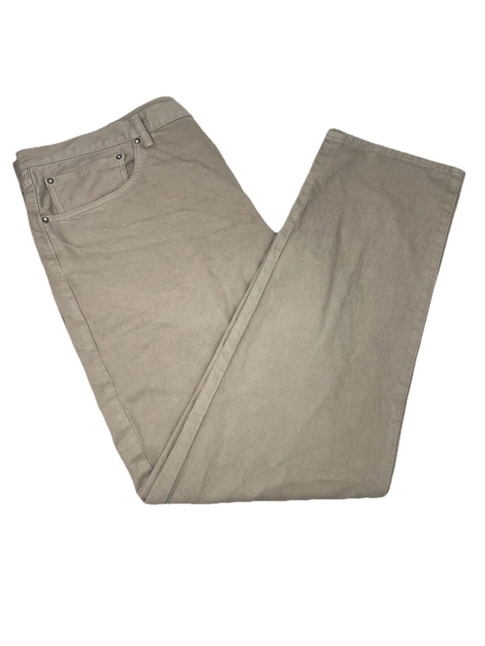 AYR Jeans 40 x 32 Mens The Normie Straight Medium Wash Tan/Beige Denim